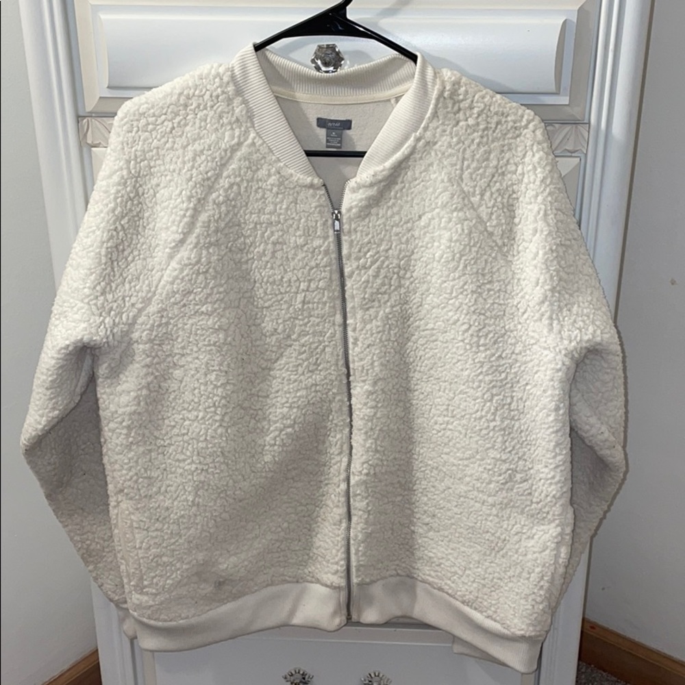 Aerie Sherpa bomber jacket